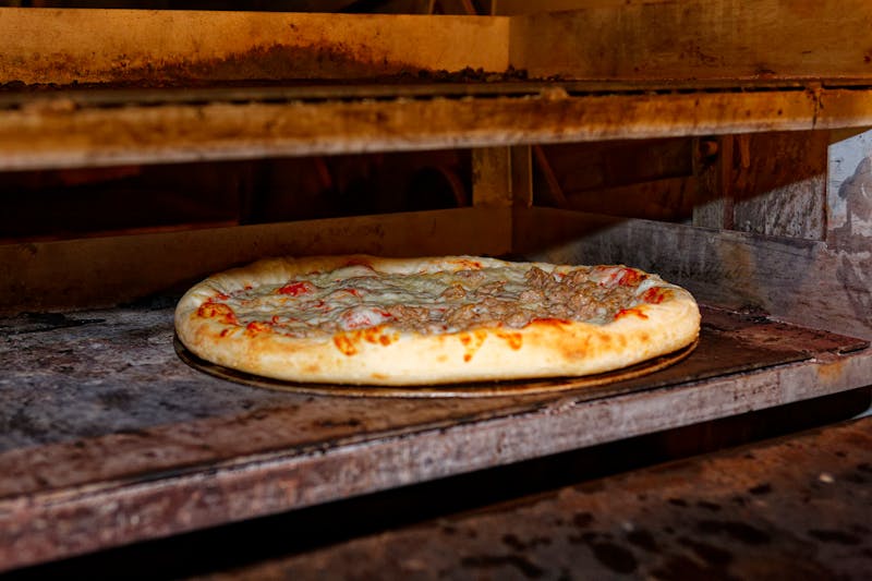 Anthony's coal fired pizza - The Founder's Coal Fired with crispy char crust